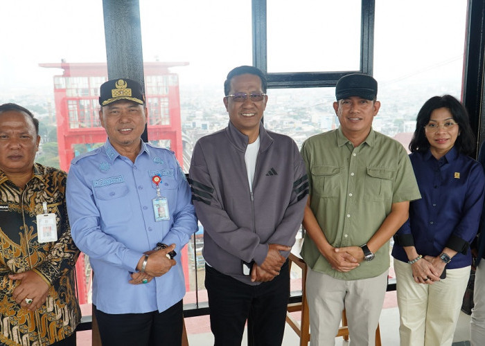 Dari Puncak Jembatan Ampera, Menteri Hukum Tegaskan Komitmen Perlindungan Hukum Masyarakat
