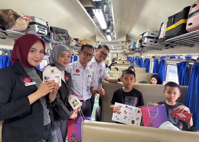 Hari Natal 3.825 Penumpang Gunakan Kereta Api, Stasiun Kertapati Volume Tertinggi