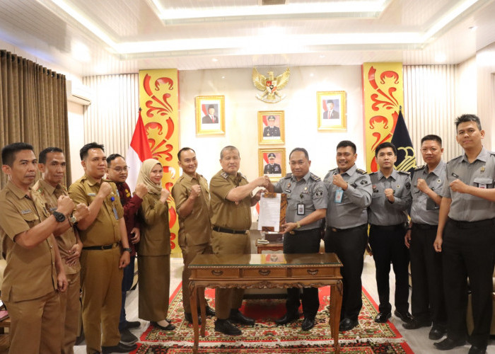Kemenkum Sumsel Gelar Rapat Harmonisasi Tiga Raperbup Kabupaten Lahat