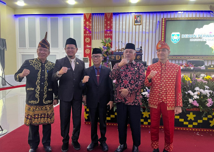 Kanwil Kemenkumham Sumsel Meriahkan Rapat Paripurna HUT Ke-21 OKU Selatan