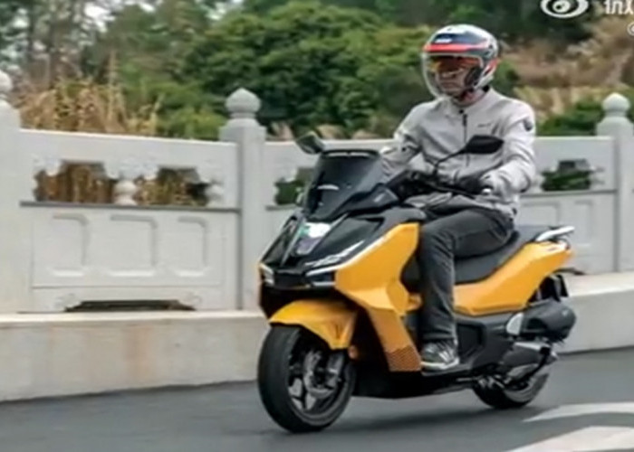 Bodi besar ! Wuyang Honda Tiongkok Lahirkan Skutik Premium NWG150 