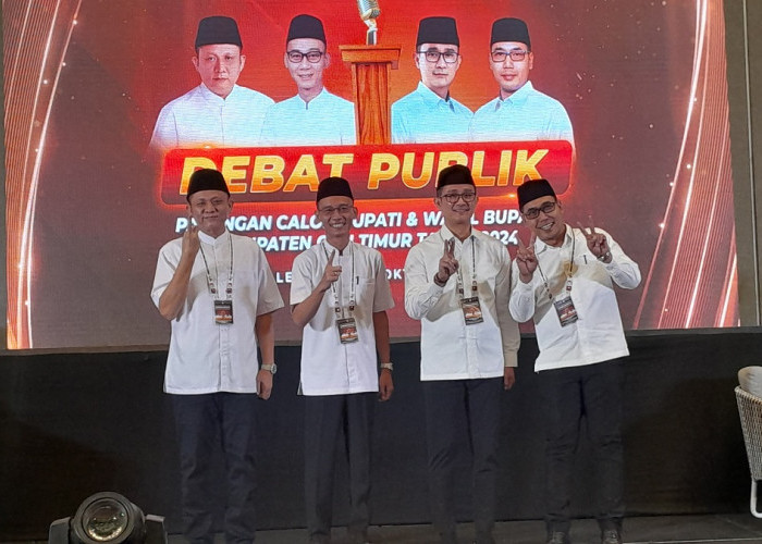 KPU Kabupaten OKU Timur Sukses Gelar Debat Calon Bupati/Wakil Bupati di Pilkada Sumsel 2024