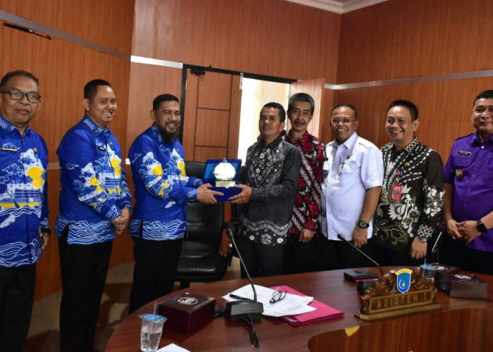 Kunjungi OKI, Pemkab Banyuasin Kaji Tiru Penanganan Sengketa Lahan