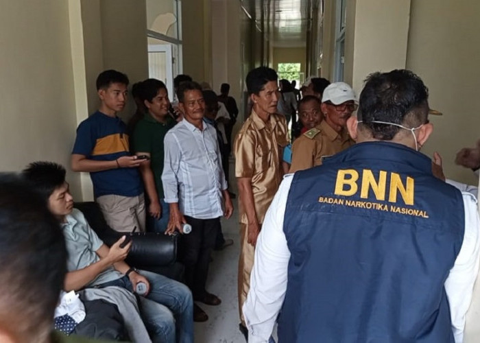 BNNK Ogan Ilir Tes Urine 227 Kades, Hasilnya Bikin Terkejut?