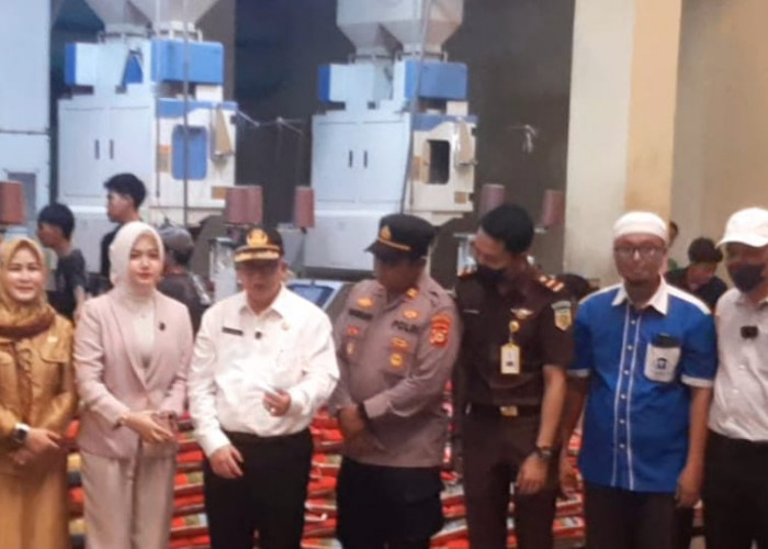 TPID Ogan Ilir Cek Gudang Beras di Pemulutan, Pastikan Stok Aman dan Harga Terkendali