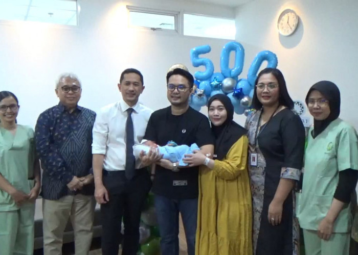 Siloam Sriwijaya Rayakan Kelahiran Bayi Tabung ke-500, Tingkat Keberhasilan Capai 64 Persen 