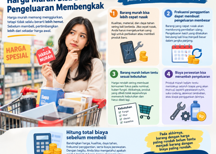 Terlihat Hemat, Harga Murah Bisa Bikin Pengeluaran Membengkak