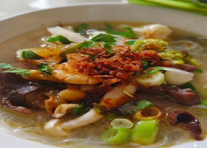 Tekwan Sagu Palembang, Inovasi Kuliner dengan Kuah Udang yang Menggugah