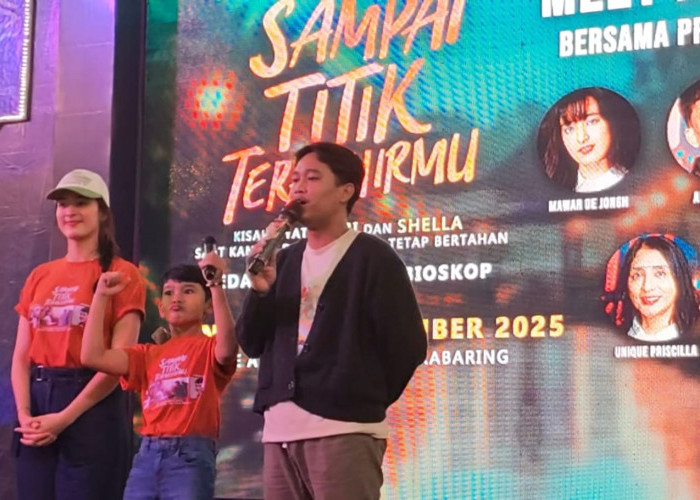 Tangis Pecah di Opi Mall, Kisah Cinta Albi–Shella Kembali Menggetarkan Hati