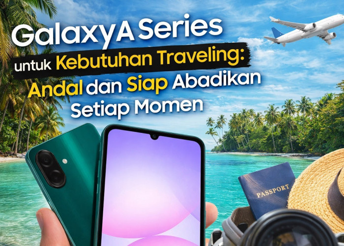 Galaxy A Series untuk Kebutuhan Traveling: Andal dan Siap Abadikan Setiap Momen