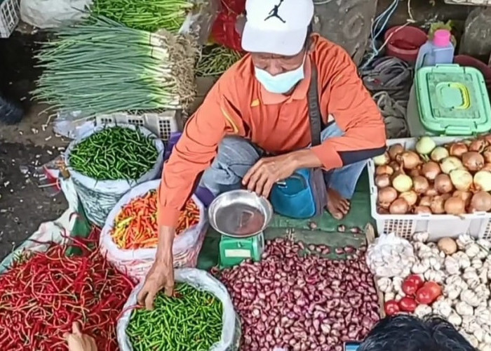 Pasar Baru Baturaja: Harga Bawang Merah Melandai, Harga Bawang Putih Masih Tinggi!