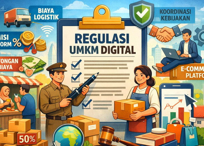 Pemerintah Siapkan Aturan Baru untuk Ringankan Beban UMKM di Platform Digital
