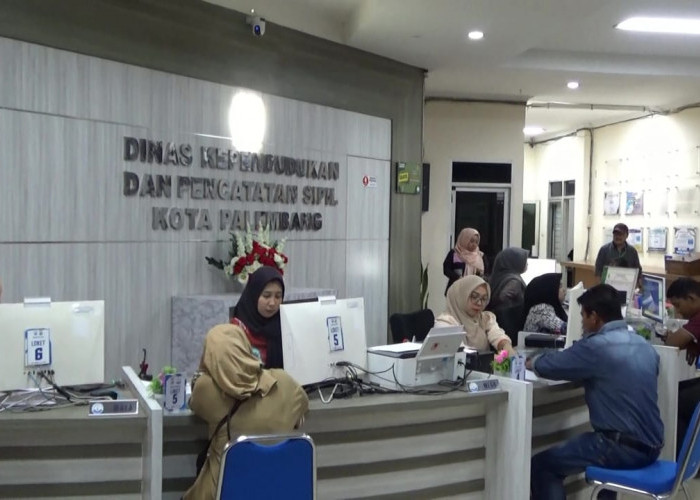 Pasca Libur Tahun Baru, Dukcapil Palembang Kembali Buka Layanan