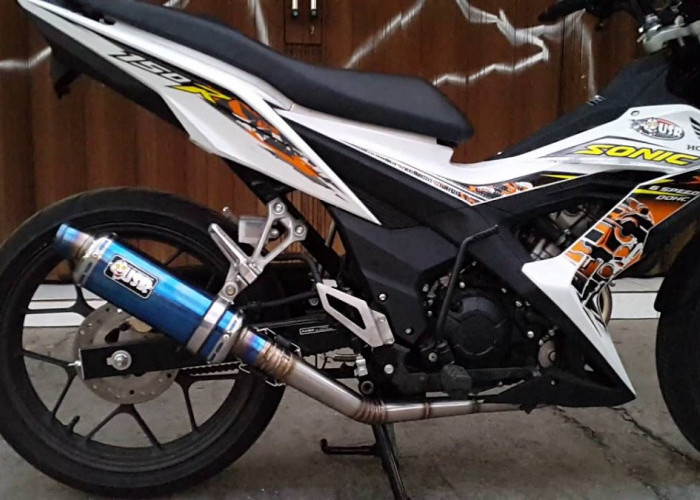 Upgrade Knalpot Racing untuk Honda Sonic 150R: Performa Meningkat Suara Lebih Gahar