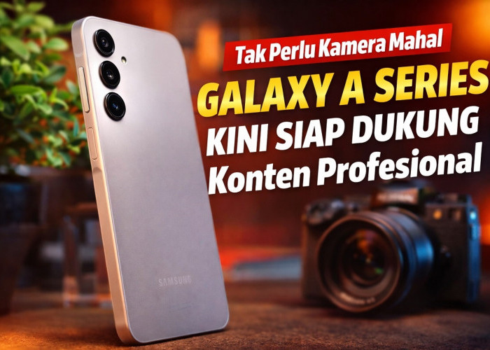 Tak Perlu Kamera Mahal, Galaxy A Series Kini Siap Dukung Konten Profesional