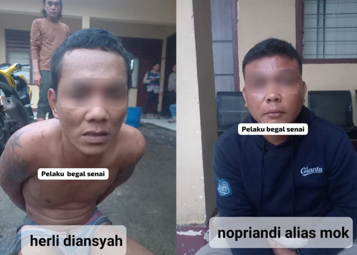 Ini Tampang 2 Pelaku Begal Sadis yang Tewaskan Mahasiswi Unsri di Tanjung Senai Kabupaten Ogan Ilir