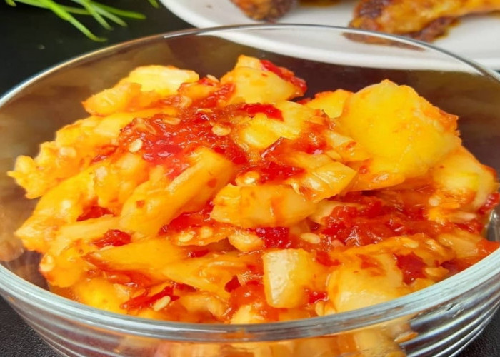 Sensasi Segar Sambal Nanas Prabumulih, Pelengkap Hidangan yang Menggugah Selera