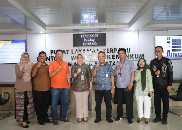 Kemenko Kumham Imipas Lakukan Koordinasi Penguatan Kerja Sama, Kanwil Kemenkum Sumsel Dorong Sinergi Lintas I