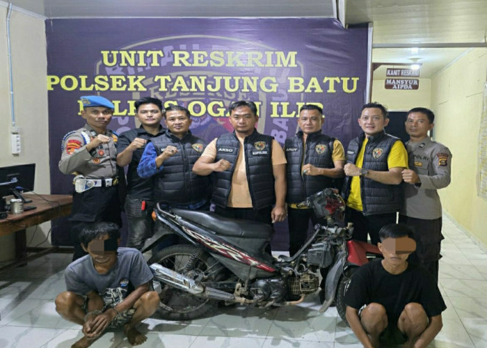 Dua Pelaku Spesialis Pencuri Hewan Ternak Ditangkap Polsek Tanjung Batu