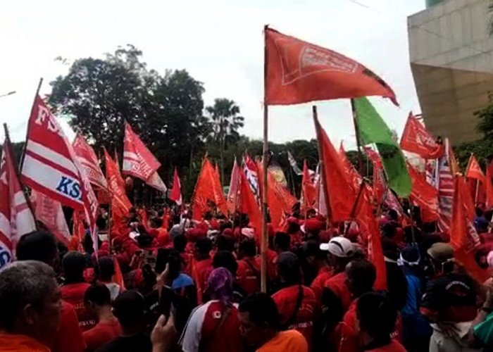 Buruh Akan Gelar Demonstrasi di 5 Titik di Kota Palembang, Ini Tuntutannya!