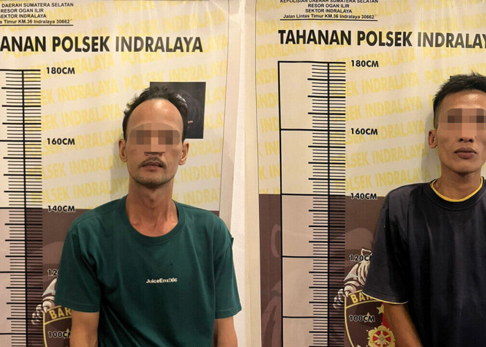 Pencuri di Rumah Polisi Berhasil Ditangkap Tim Tekab 156 Unit Reskrim Polsek Indralaya