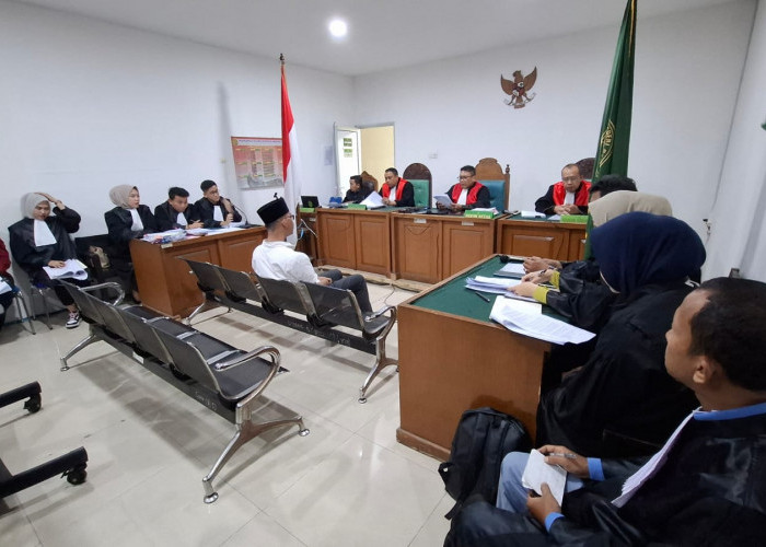 Hakim Tolak Eksepsi Terdakwa R dalam Kasus Korupsi Dana Hibah PMI Ogan Ilir