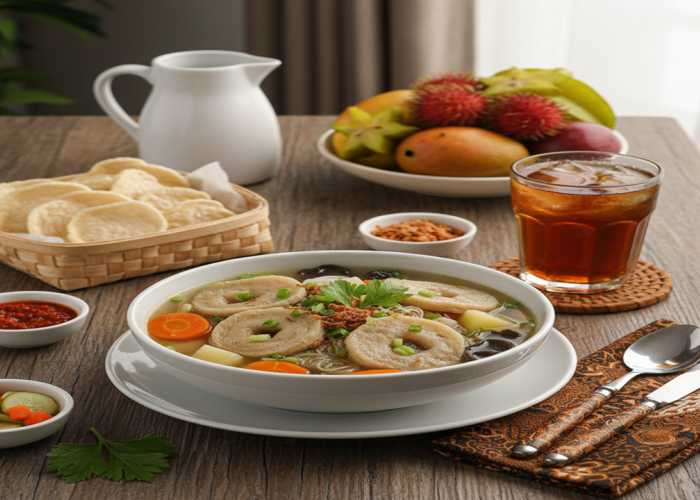 Sop Kemplang: Inovasi Hangat Mengolah Kerupuk Ikan Menjadi Hidangan Berkuah Lezat