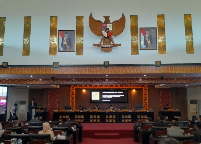 DPRD Palembang Gelar Rapat Raripurna Rekomendasi LKPJ Walikota Palembang 