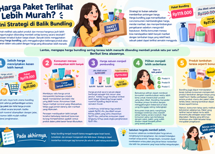 Harga Paket Terlihat Lebih Murah? Ini Strategi di Balik Bundling