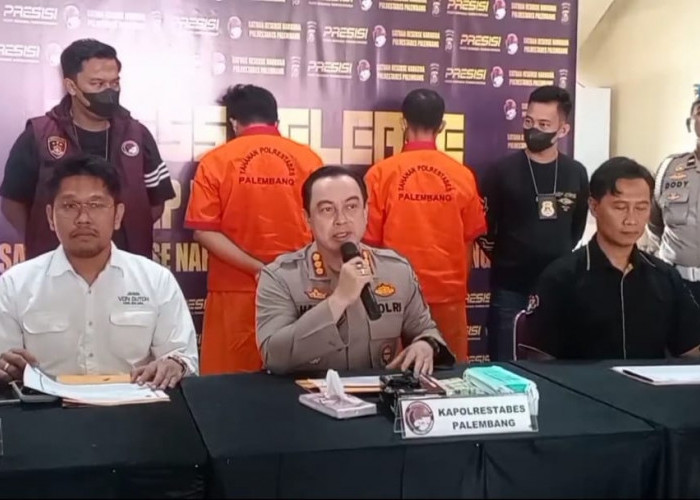 Satres Narkoba Polrestabes Palembang Bongkar Jaringan Sabu Aceh, Dua Kurir Ditangkap di Hotel