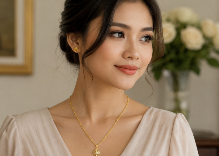 Pesona Kalung Emas Klasik yang Tak Pernah Kehilangan Daya Tariknya