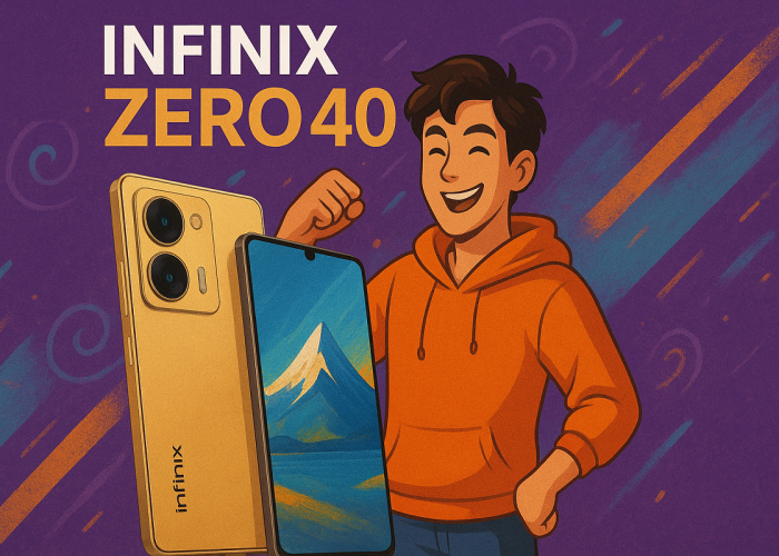 Infinix Zero 40 5G: Desain Stylish, Performa Ngebut dan Siap Jadi Andalan Anak Muda