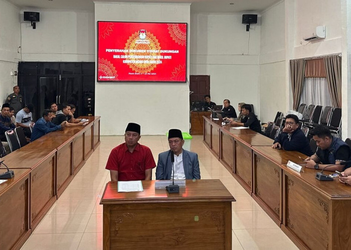 Kurang Syarat, KPUD Muara Enim Kembalikan Berkas Pendaftaran Bacabup dan Bacawabup Jalur Independen