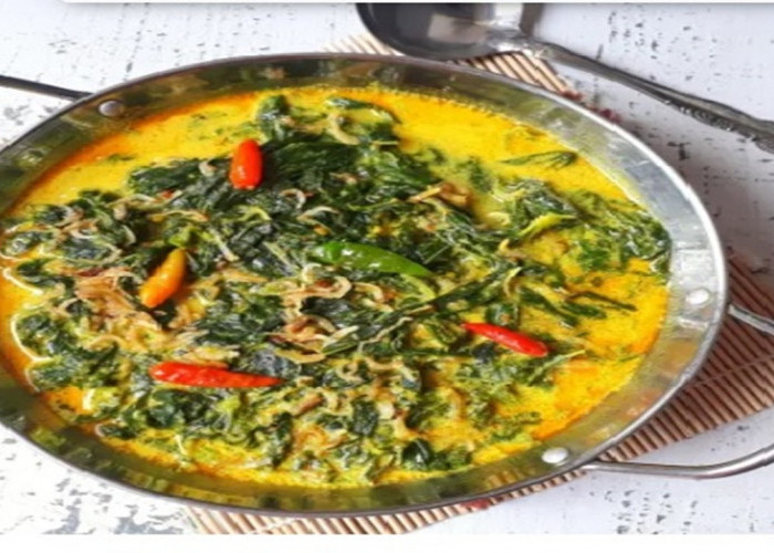 Dari Dapur Palembang: Gulai Pucuk Ubi Tempoyak dengan Rasa Asam yang Menggugah