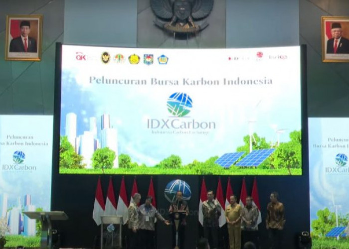 Presiden Jokowi Resmi Luncurkan Bursa Karbon Indonesia untuk Dukung Penanggulangan Perubahan Iklim