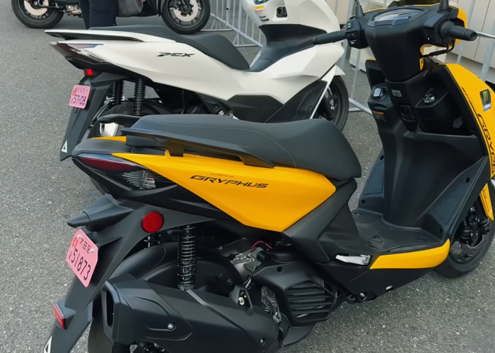 Yamaha Cygnus Gryphus: Skutik Bergaya Sporty yang Bikin Penasaran, Siap Tantang Vario!