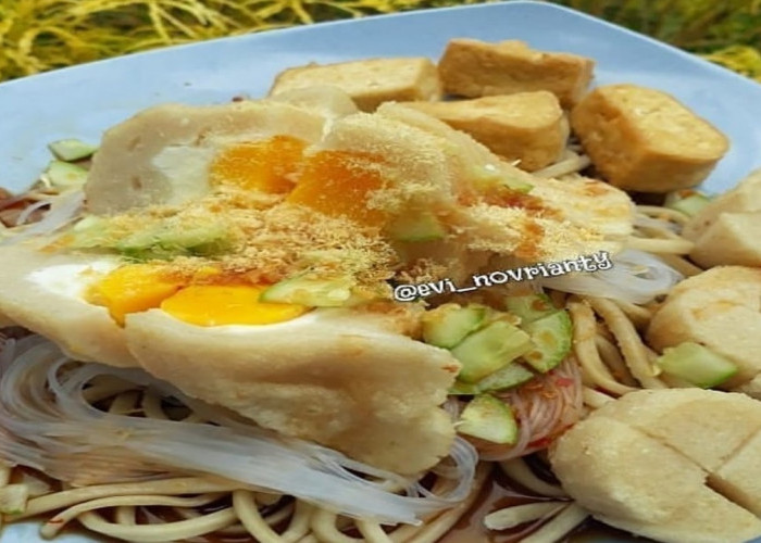 Rujak Mie Palembang, Perpaduan Segar dan Pedas yang Menggugah Selera