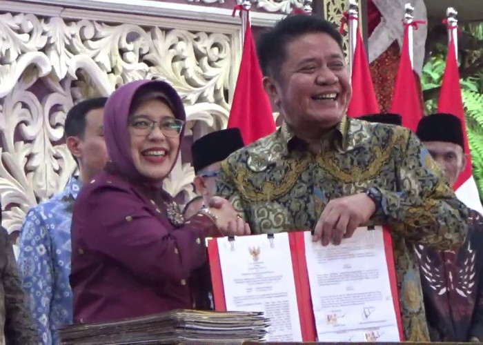 Gubernur Sumsel Teken Kesepakatan Data Bersama BPS RI