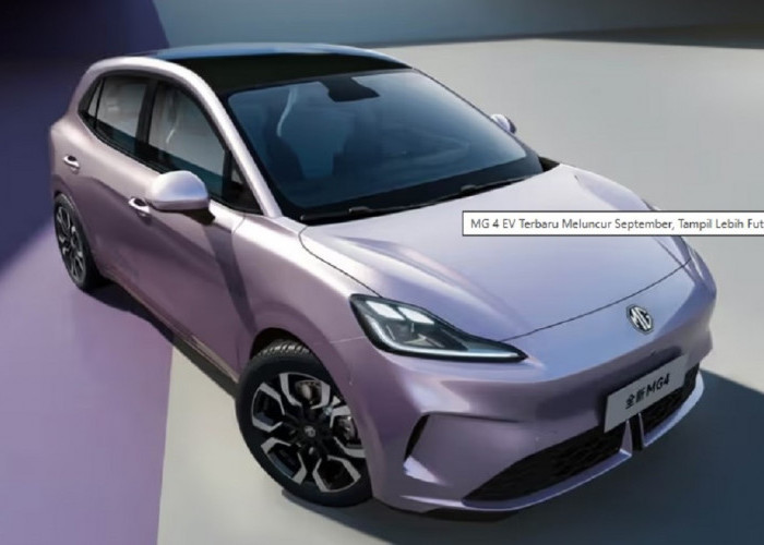 MG 4 EV Facelift Siap Debut di Tiongkok, Hadir dengan Desain Baru dan Teknologi Canggih