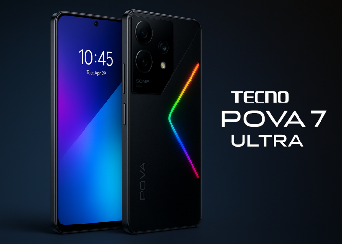 Tecno Pova 7 Ultra Bocoran: Desain LED Futuristik & Warna Berubah!