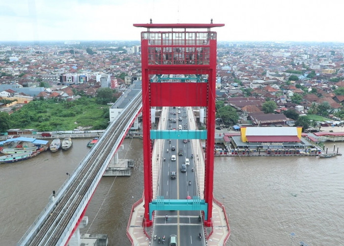 Wisata Tower Ampera Urung Dibuka Pada Tahun Baru 2025