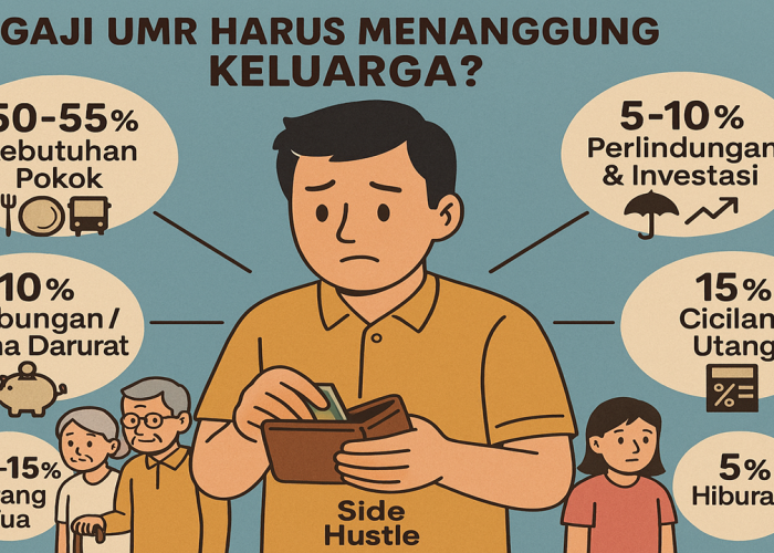 Gaji UMR tapi Harus Menanggung Keluarga? Ini Cara Sandwich Generation Bertahan