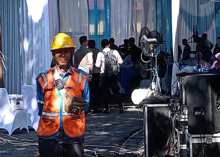 PLN UP3 Palembang Dukung Program MBG dengan Pasokan Listrik Andal pada Peresmian Dapur SPPG Polri