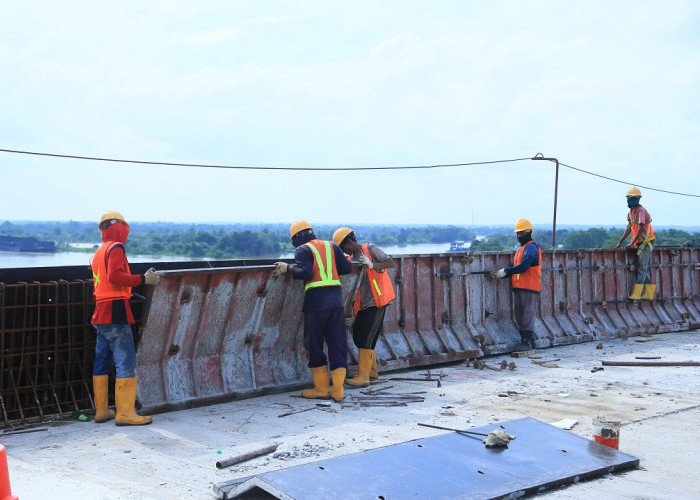 Jembatan Musi V akan Difungsikan pada Arus Mudik dan Balik Idul Fitri 