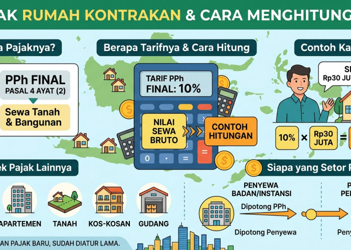 Punya Rumah Kontrakan? Ini Pajak yang Perlu Dibayar dan Cara Menghitungnya