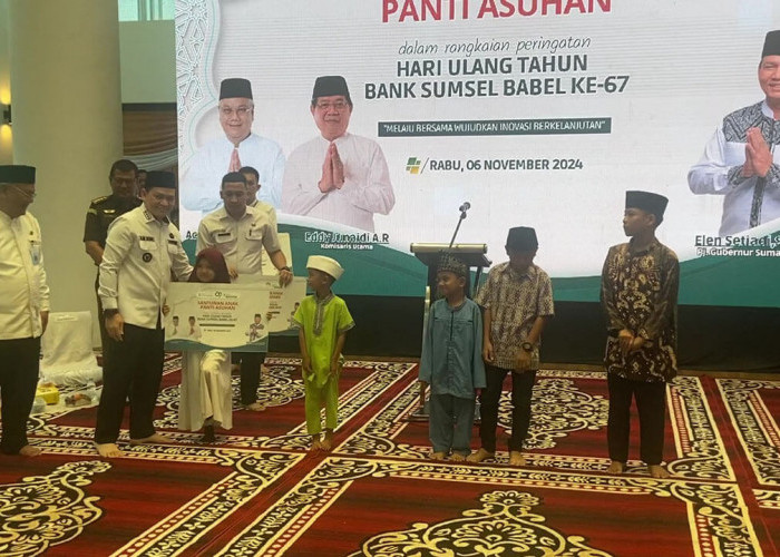 Bank Sumsel Babel Rayakan HUT Ke-67 dengan Berbagai Kegiatan Sosial dan Peresmian Masjid