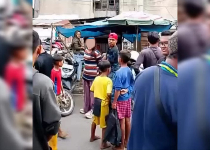 Viral  Seorang Wanita Pelaku Copet Diamankan Setelah Beraksi di Pasar 26 Ilir Palembang
