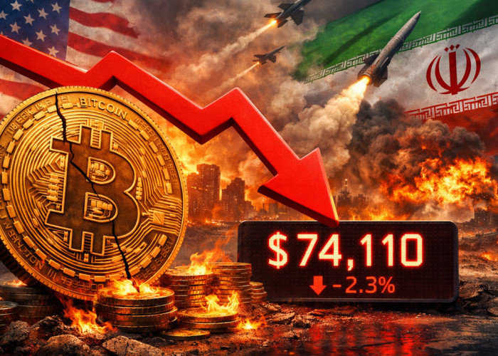 Harga Bitcoin Ambles Dipicu Ketegangan AS-Iran, Pasar Kripto Global Tertekan