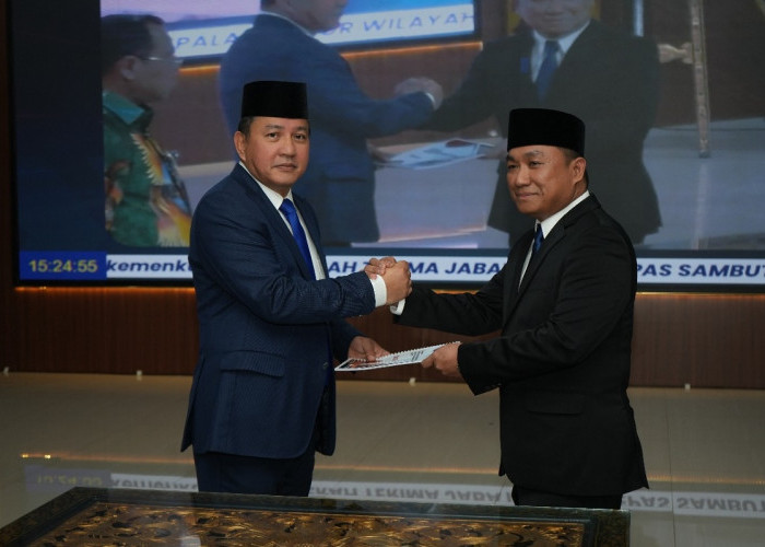 Sertijab Kakanwil Kemenkum Sumsel: Agato Pamit, Tinggalkan Jejak Prestasi