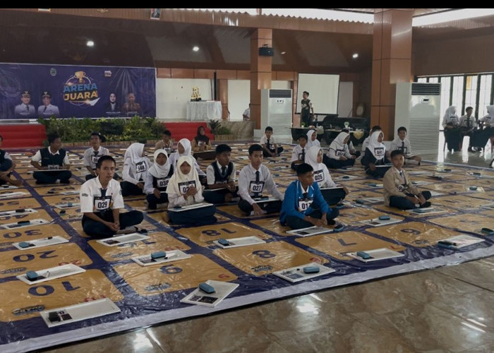 SMP Negeri 6 Talang Ubi Menjuarai Kompetisi Arena Juara Tingkat SMP SeKabupaten PALI